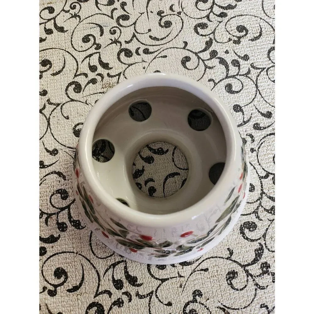 Holly Ceramic Candle Lamp Shade